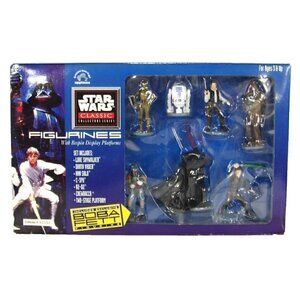 Star Wars Classic Collector's 2- 3 1/2" figurines APPLAUSE 1995 NEW, BOX DAMAGED